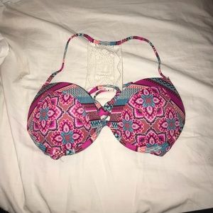 push up bathing suit top